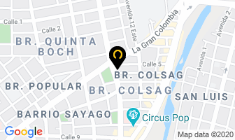 Mapa de Tu Boca Bella en Cúcuta