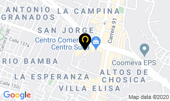 Mapa de Tu Mejor Encuentro en Bogotá D.C