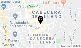 Mapa de Tu Mundo Intimo Ltda en Bucaramanga
