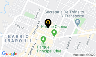 Mapa de Tubichello Gourmet en Chía