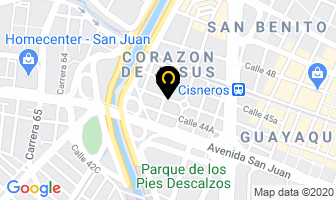 Mapa de Tuercas Y Pernos en Medellín