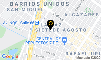 Mapa de Tuning Rines Y Llantas en Bogotá D.C