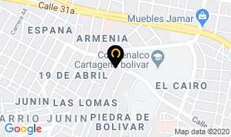 Mapa de Turbagro en Cartagena