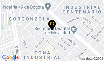 Mapa de Turbocentro Ltda en Bogotá D.C