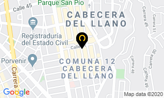 Mapa de Turoriente en Bucaramanga