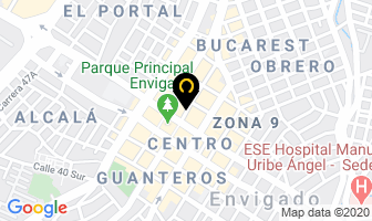 Mapa de Turquesa Bags en Envigado