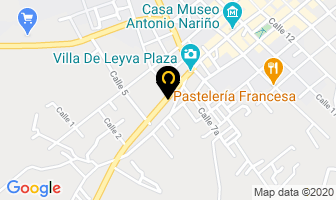 Mapa de Tus Cortinas en Villa de Leyva