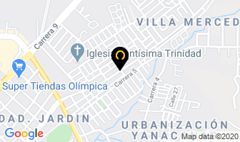 Mapa de Tus Días De Fiesta en Popayán