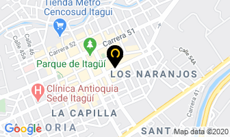 Mapa de Tv Gangas en Itaguí