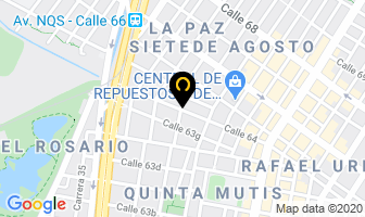 Mapa de Tv Ondina en Bogotá D.C