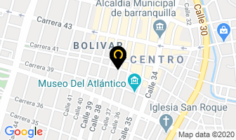 Mapa de T.v. Sonido en Barranquilla