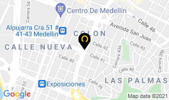 Mapa de Tvsoporte en Medellín