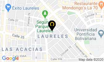 Mapa de Tyc Consulting S.a. en Medellín