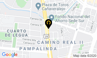 Mapa de U-storage S.a. en Cali