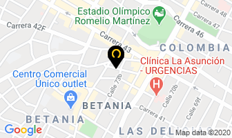 Mapa de Ubicars.com en Barranquilla