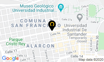 Mapa de Udi en Bucaramanga