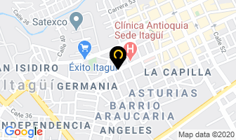 Mapa de U.g. Motos en Itaguí