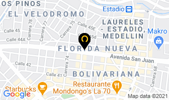 Mapa de Ukm Servicio Tecnico en Medellín