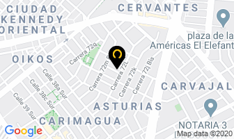 Mapa de Ultra Plast Ltda. en Bogotá D.C