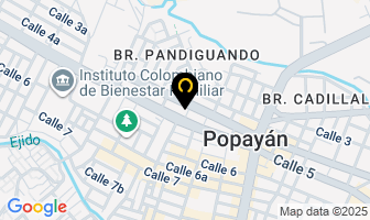 Mapa de Ultralim Ciudad Blanca en Popayán