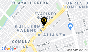 Mapa de Umaco y Cla S.A. en Cali