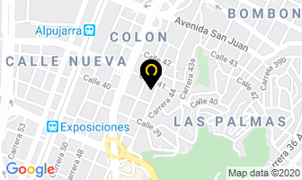 Mapa de Umb Modulares en Medellín