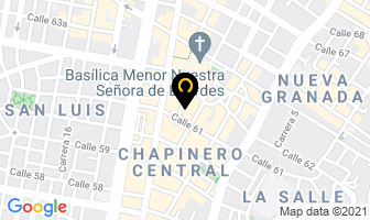 Mapa de Un San Son King en Bogotá D.C