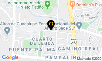 Mapa de Unás Arias William B. en Cali