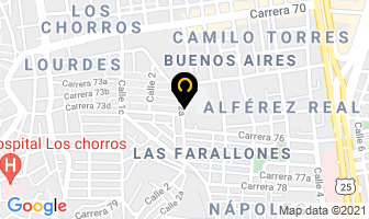 Mapa de Uñas Eliana en Cali
