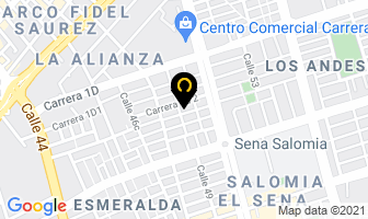 Mapa de Uñas Elizabeth en Cali