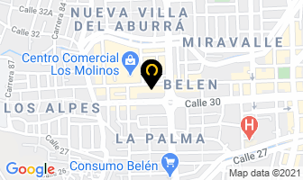 Mapa de Uñas Finas en Medellín