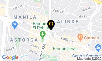 Mapa de Uñas Perfectas en Medellín