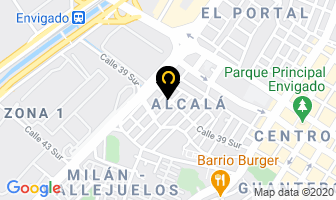 Mapa de Uñas Y Punta en Medellín