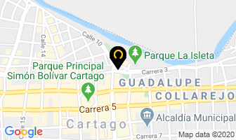 Mapa de Unicáncer en Cartago