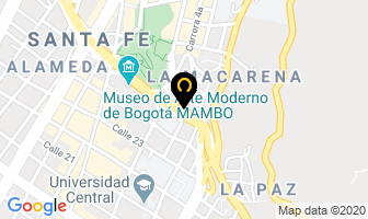 Mapa de Unicrem en Ibagué