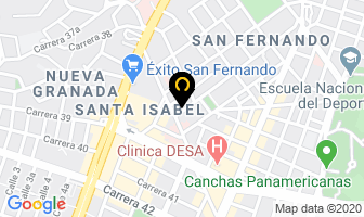 Mapa de Unidad Mental Ambulatoria Uma Ltda. en Cali