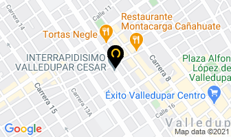 Mapa de Unidad Pediátrica en Valledupar