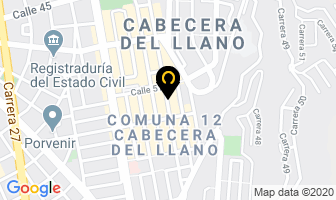 Mapa de Unident Salud en Bucaramanga
