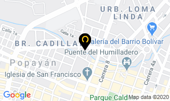 Mapa de Uniempaques Martínez en Popayán