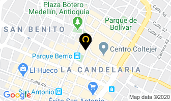 Mapa de Uniformes H.h.c. en Medellín