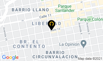 Mapa de Uniformes Lucy Sport en Cúcuta