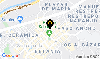 Mapa de Uniformes Y Misceláneas Ma. E en Medellín