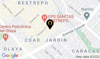 Mapa de Uniformes Yexus en Bogotá D.C
