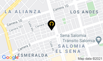 Mapa de Unimaquinas Emanuel en Cali