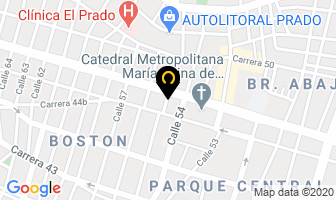 Mapa de Unimazda Motor's en Barranquilla