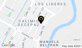 Mapa de Unimovil Cali Ltda. en Cali