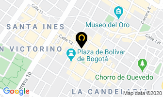 Mapa de Union en Bogotá D.C