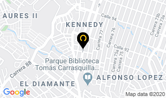 Mapa de Unión De Servicios Técnicos en Medellín