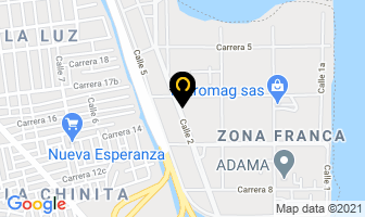 Mapa de Unión Temporal Acón Ltda. en Barranquilla