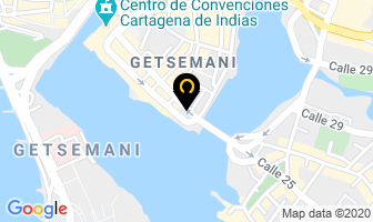 Mapa de Unión Temporal Constructores Unidos en Cartagena